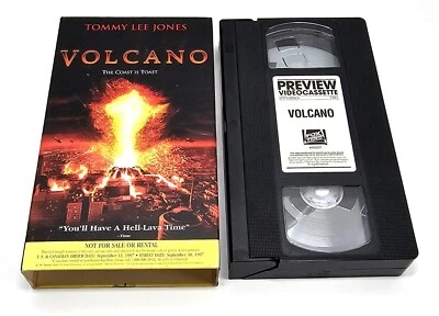 Volcano VHS 1997 Screener RARE Like New Foto 1 de 4