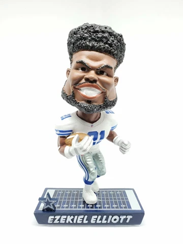 Ezekiel Elliott Dallas Cowboys Caricature Special Edition Bobblehead NFL Cover