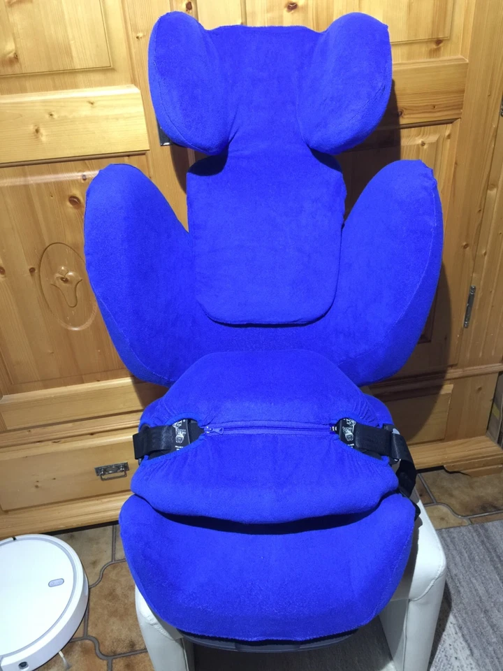 EKO Sommerbezug Schonbezug Frottee für Cybex Pallas G I-Size NEU blau