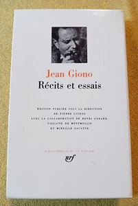 Jean Giono " RÉCITS ET ESSAIS " BIBLIOTÈQUE DE LA PLEIADE- LETTERATURA BELGA - Imagen 1 de 4