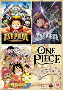 One Piece - Movie Collection 2 (Contains Films 4-6) (DVD) **NEW**