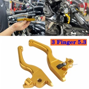 Kit de palanca de freno y embrague dorado para Harley Touring Road King Special FLHRXS 21-24 - Imagen 1 de 11