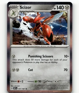 Pokemon - Scizor 141/197 - Obsidian Flames - Picture 1 of 1