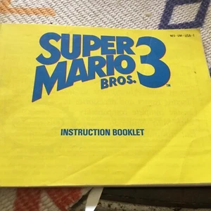 Super Mario 3 manual Nintendo NES-UM-USA - Imagen 1 de 7