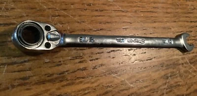 New Snap-on SOXRR10 5/16" 12-point Reversible Ratchet Combination Wrench - Image 1 of 4