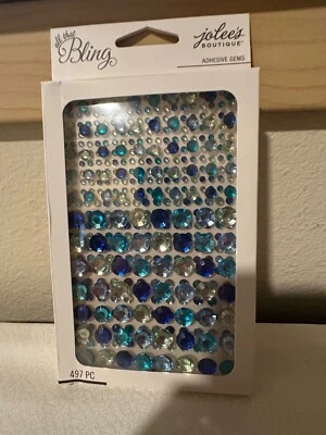 Jolee's Boutique Gemas Adhesivas 497 PC Azul Nuevo Foto 1 de 2