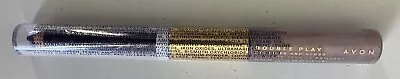 New Avon Double Play Eye Liner And Gloss Pencil Stick Violet C New Old Stock NOS - Image 1 of 2