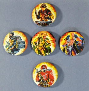 Firefly Serpentor Dr. Mindbender Crimson Guard Eisenschrott 1,5" Pinback Knöpfe - Bild 1 von 2