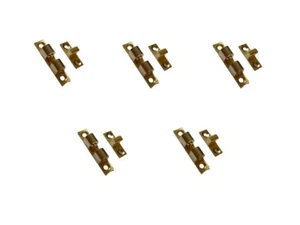 Doppelkugelschnäpper 48mm massiv Messing Kugelschnäpper Schnäpper 5 Stück - Bild 1 von 3