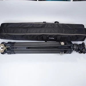 SmallRig AD-100 FreeBlazer Heavy-Duty Carbon Fiber Tripod System 78" Video - Photo 1/12