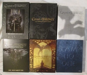 Game of Thrones Complete Seasons 1 2 3 4 5 6 DVD/Blu-Ray Box Sets HBO Series 1-6 - Picture 1 of 4