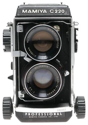 Lente Sekor 3,5/105 mm para cámara fotográfica profesional TLR Mamiya C220 Foto 1 de 4
