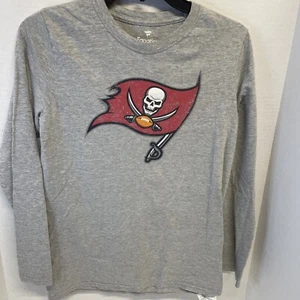 Tampa Bay Buccaneers T-Shirt Herren Small grau Langarm Bucs Erwachsene - Bild 1 von 4