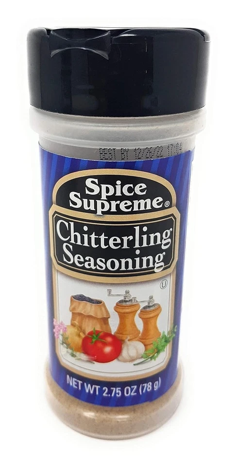 Spice Supreme Chittlering Seasoning for Soul Food Chitlins 2.75 oz Thanksgiving