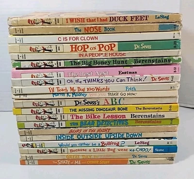 Dr. Seuss Collection: 20 First & Early EDITIONS Beginner & Bright Early Book Lot - Image 1 of 4