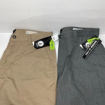 Лот из 2 Vans шорты мужские 34 Frickin современный Chino Skater 11» плоский передний новый $90 - Изображение 1 из 4