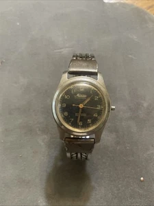 VINTAGE MINERVA MANUAL WIND MILITARY WRIST WATCH - Picture 1 of 9