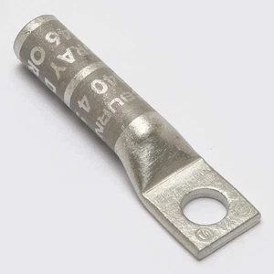 1 PC Burndy YA4CN Connettore a Compressione con Lug a Un Foro, 4 AWG - Foto 1 di 1