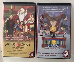 RARE 2002 2003 Vhs Special Review Copy Jackie Chan Adventures Xiaolin Showdown - Bild 1 von 21
