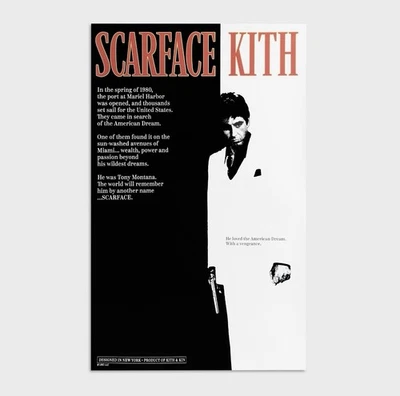 Kith for Scarface 电影海报 2025 &Kith for Scarface Money First 海报套装 — 第 1/3 张图片