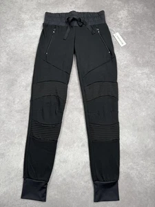 Beloforte Moto Jogginghose Damen XS gesteppt Rippstrick Stretch Athleisure - Bild 1 von 19