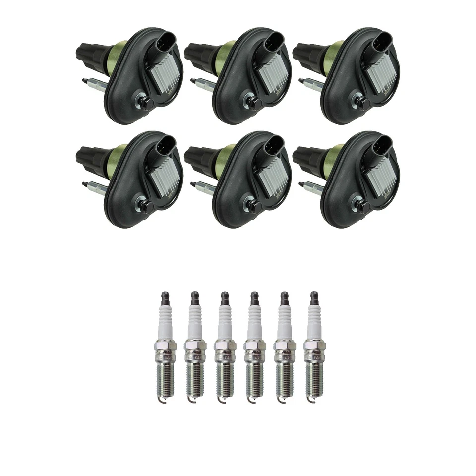 NGK Ignition Coil Kit For Chevrolet Trailblazer Trailblazer EXT Envoy GMC Envoy - Image 1 of 1