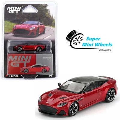 Mini GT 1:64 Aston Martin DBS – Hyper Red #1065 - Image 1 of 4