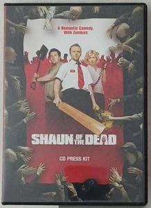 KIT DE PRENSA DE CD DIGITAL SHAUN OF THE DEAD 2004 DISCO + TARJETA PROMOCIONAL SIMON PEGG ¡RARO! - Imagen 1 de 3