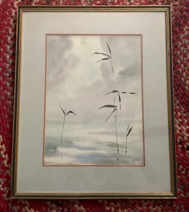 VTG Mariano Ortuzar Signed Landscape Nature Framed Watercolor Paintings Chile - Picture 1 of 11
