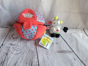 Rich Frog Robot Plush Ball Baby Toy Rattle - Picture 1 of 8