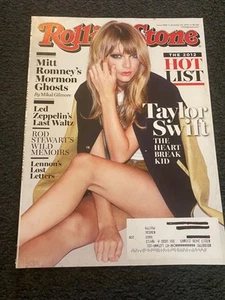 Rolling Stone Magazine Issue #1168 October 25,2012 Taylor Swift The Hot List - Picture 1 of 5