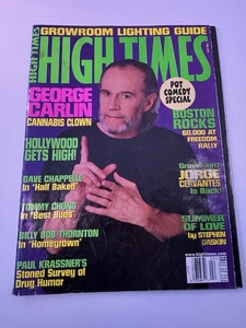 HIGH TIMES MAGAZINE FEBRUARY 1998 #270 GEORGE CARLIN DAVE CHAPPELLE - Picture 1 of 4