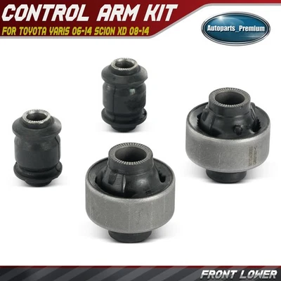 4x Front Lower Control Arm Bushing for Toyota Yaris 2006-2014 Scion xD 2008-2014 - Image 1 of 4