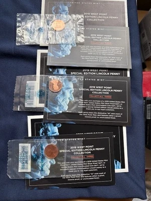 2019 W Lincoln Penny Cent. Uncirculated, Proof & Reverse Proof 3 Coin Set. - Image 1 of 4