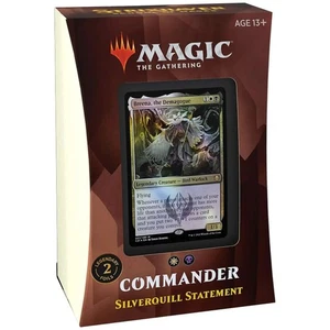 SILVERSQUILL STATEMENT Strixhaven Commander Complete Deck mtg Sealed NEW - Picture 1 of 1