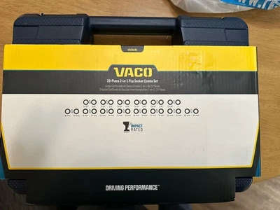 VACO VAC4202 20-Piece 2-in-1 Impact Flip Socket Set with Case, One Size  - Image 1 of 4