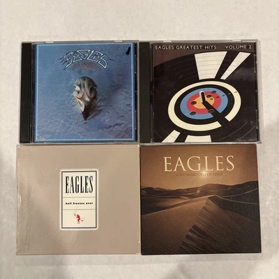 Eagles CD's (Lot of 4) Greatest Hits 1&2, Hell Freezes Over, Long Road - Image 1 of 4