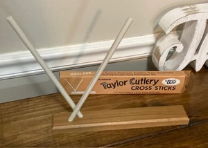 Elchhorn Tennessee Taylor Besteck Kreuzstäbe Messerschärfgerät - Vintage - Bild 1 von 6