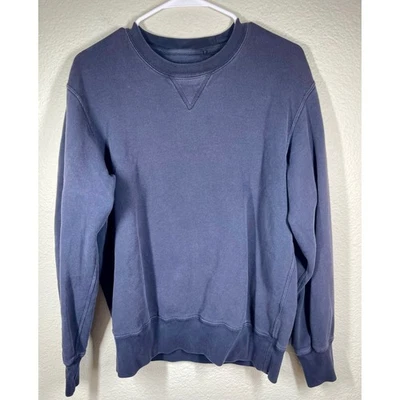 Sudadera Uniqlo Comfort Fit Cuello Redondo Para Hombre Mediana Suave Informal Todos los Días Foto 1 de 4