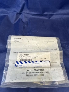 COLLIS 71501 1MT 1/8 Morse Taper Split Sleeve Drill Driver NOS OEM - Picture 1 of 7