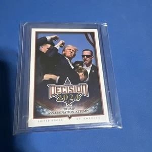 Decision 2024 Donald J. Trump #123 Trump Assassination Attempt B - Picture 1 of 2