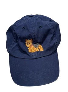 Polo Ralph Lauren Yorkie Dog Hat Kids Size 2T-4T Adjustable Cap - Picture 1 of 3