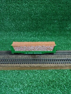 Tyco HO Great Northern 50' Schott flaches Auto mit Holzladung - Bild 1 von 10