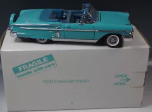 Chevrolet Impala 1958 convertible escala 1/24 moldeado a presión sin usar y en caja #5 - Imagen 1 de 11