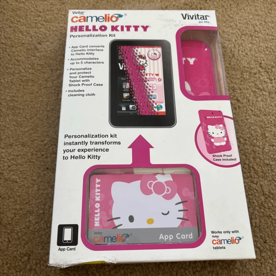Vivitar Camelio Hello Kitty Personalization Kit 2013 *New* - Image 1 of 4
