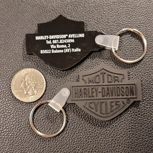 HARLEY DAVIDSON AVELLINO ~ ITALY ~ International HD Bar & Shield Keychain - Picture 1 of 1