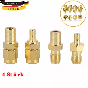 4Stk DAB + Antenne Adapter SMA Stecker auf SMB Buchse DAB Auto Antenne Adapter - Bild 1 von 9