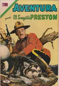 AVENTURA 717 EL SARGENTO PRESTON DICIEMBRE 1971 ED. NOVARO SPANISH MEXICAN COMIC - Picture 1 of 1
