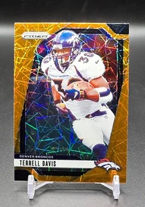 2024 Panini Prizm Orange Lazer #91 Terrell Davis Denver Broncos - Picture 1 of 2