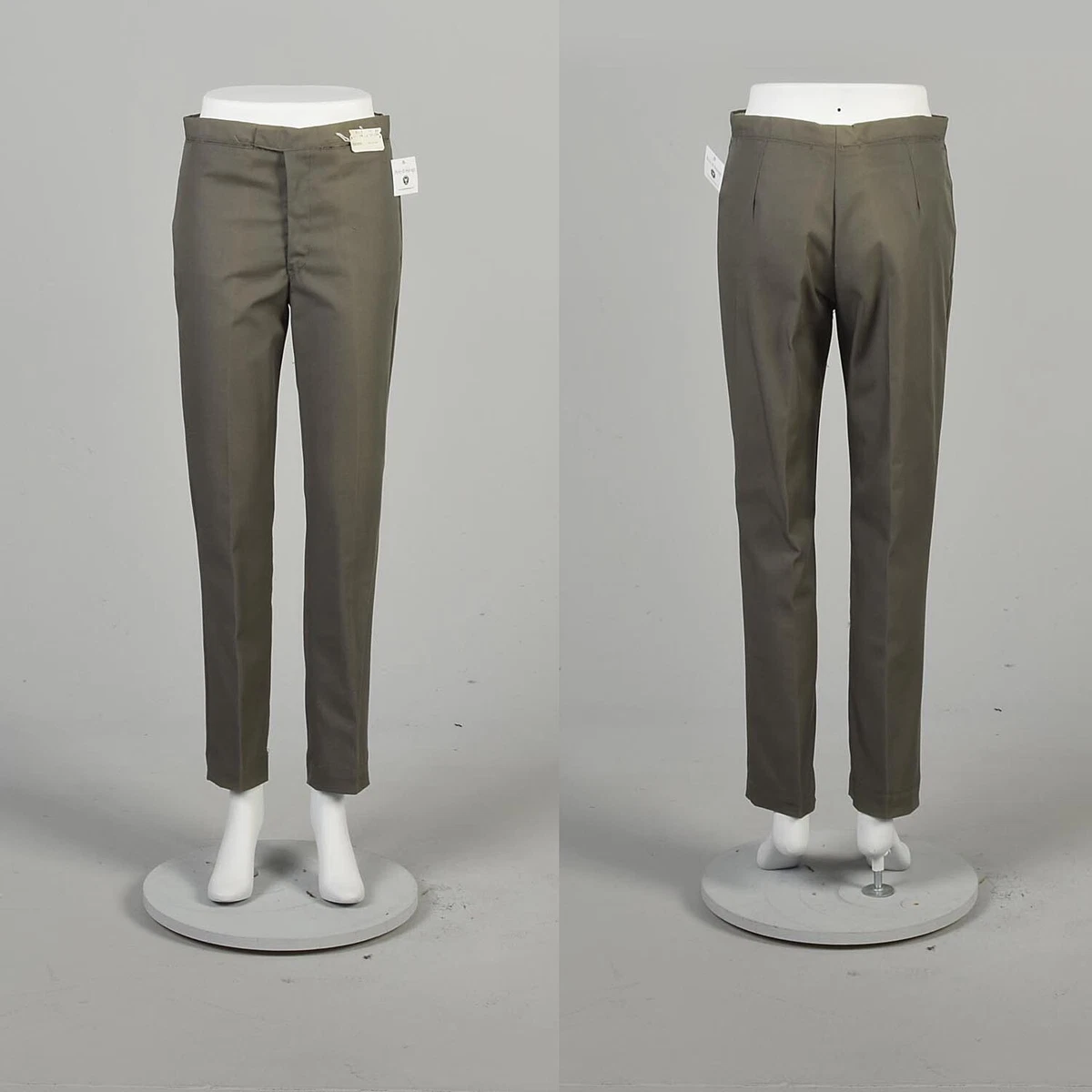 Gabardine Casual Vintage Pants for Men for sale | eBay
